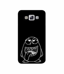 Amazon Brand - Solimo Designer Cartoon Pattern 3D Printed Hard Back Case Mobile Cover for Samsung Galaxy E7