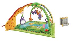 Mattel Fisher-Price Rainforest K4562 Activity Play Mat  Discovery Mat with Batteries