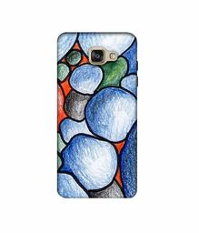 Amazon Brand - Solimo Designer Pebbles Drawing 3D Printed Hard Back Case Mobile Cover for Samsung Galaxy A5 (2016)