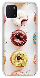 Amazon Brand - Solimo Designer Multicolor Donuts Pattern Printed Soft Back Case Mobile Cover for Samsung Galaxy Note 10 Lite