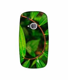 Amazon Brand - Solimo Designer Leaf Photography 3D Printed Hard Back Case Mobile Cover for Nokia 3310