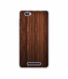 Amazon Brand - Solimo Designer Wooden Texture UV Printed Soft Back Case Mobile Cover for Lava A72