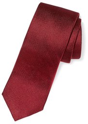 Buttoned Down 100% Silk Tie neckties, burgundy, X-Long