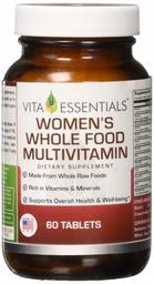 Vita Essentials Women's Whole Food Multi Tablets, 60 Count