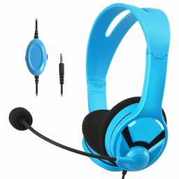 AmazonBasics Casque de gaming - Compatible avec Nintendo Switch, Xbox One, PlayStation 4 et PC, Rouge