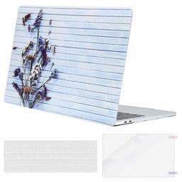 Eono Plastic Hard Case Keyboard Cover + Screen Protector Compatible with MacBook Pro 13