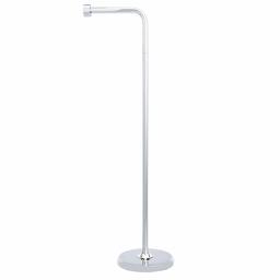 AmazonBasics Free Standing Bathroom Toilet Paper Holder Stand - Chrome