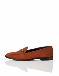 Marque Amazon - find. Snaffle Leather Loafer Mocassins, Orange Spice), 40 EU