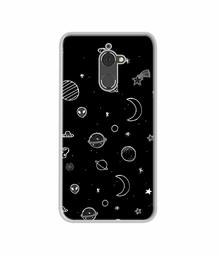 Amazon Brand - Solimo Designer Solar System UV Printed Soft Back Case Mobile Cover for Coolpad Note 5 Lite