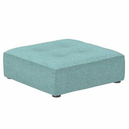 Marque Amazon - Alkove Elvas - Grand module repose-pieds pour canapé modulaire, 93 x 93 cm, Turquoise