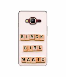 Amazon Brand - Solimo Designer Black Girl Magic 3D Printed Hard Back Case Mobile Cover for Samsung Z2