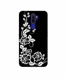 Amazon Brand - Solimo Designer Flower 3D Printed Hard Back Case Mobile Cover for Oppo A9 (2020)