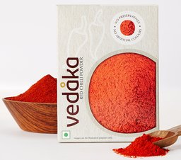 Amazon Brand - Vedaka Red Chilli (Lal Mirch) Powder, 100g