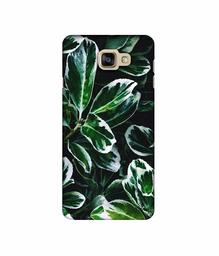 Amazon Brand - Solimo Designer Leaf Imperation 3D Printed Hard Back Case Mobile Cover for Samsung Galaxy A9 Pro