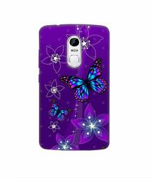 Amazon Brand - Solimo Designer Butterflies 3D Printed Hard Back Case Mobile Cover for Lenovo Vibe X3