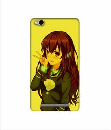 Amazon Brand - Solimo Designer DJ Girl Vector 3D Printed Hard Back Case Mobile Cover for Xiaomi Redmi 3S