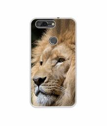 Amazon Brand - Solimo Designer Lion UV Printed Soft Back Case Mobile Cover for InFocus Vision 3 Pro