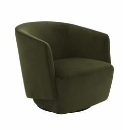 Amazon Brand - Rivet Coen Contemporary Modern Upholstered Accent Swivel Chair, 30