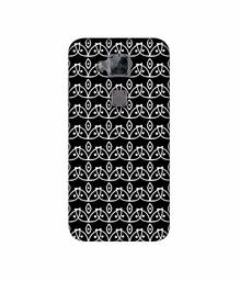 Amazon Brand - Solimo Designer White Flowers Pattern 3D Printed Hard Back Case Mobile Cover for Huawei G8