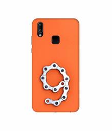 Amazon Brand - Solimo Designer Number Nine 3D Printed Hard Back Case Mobile Cover for Vivo Y95