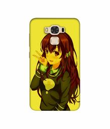 Amazon Brand - Solimo Designer DJ Girl Vector 3D Printed Hard Back Case Mobile Cover for Asus Zenfone 3 Max ZC553KL