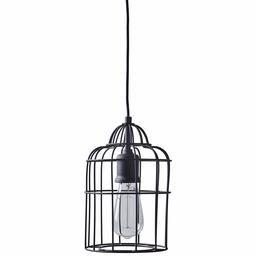 Amazon Brand – Stone & Beam Cage Ceiling Pendant Light Fixture with Light Bulb, Adjustable 12-62