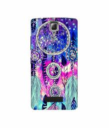 Amazon Brand - Solimo Designer Round Wall Hanging Pattern 3D Printed Hard Back Case Mobile Cover for Lenovo A2010