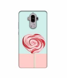 Amazon Brand - Solimo Designer Round Candy 3D Printed Hard Back Case Mobile Cover for Huawei Mate 9