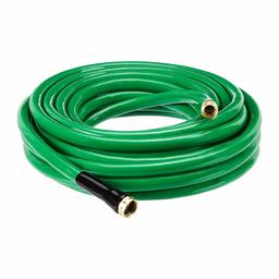 AmazonBasics Garden Tool Collection - Heavy Duty Water Hose with Brass Coupling 50ft, 5/8'', 500psi (Renewed)