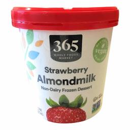 365 EVERYDAY VALUE Strawberry Almondmilk Non-Dairy Frozen Dessert, 16 OZ