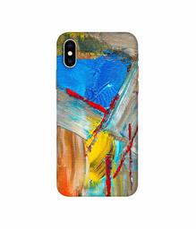 Amazon Brand - Solimo Designer Randam Multicolor Mash 3D Printed Hard Back Case Mobile Cover for Apple iPhone Xs Max