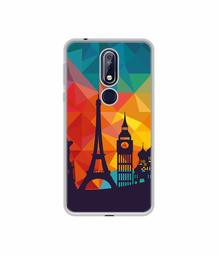 Amazon Brand - Solimo Designer Colored Paris UV Printed Soft Back Case Mobile Cover for Nokia 7.1