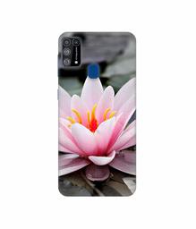 Amazon Brand - Solimo Designer Lotus 3D Printed Hard Back Case Mobile Cover for Samsung Galaxy M31