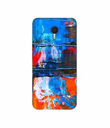 Amazon Brand - Solimo Designer Multicolor Wax On Canvas 3D Printed Hard Back Case Mobile Cover for Meizu M3 Note