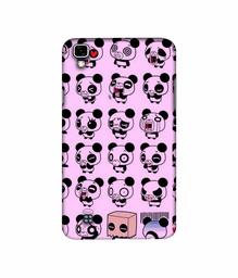 Amazon Brand - Solimo Designer Panda Experation 3D Printed Hard Back Case Mobile Cover for LG X Power