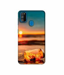 Amazon Brand - Solimo Designer Jar At Sea Serface 3D Printed Hard Back Case Mobile Cover for Samsung Galaxy M21 / M30s