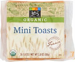 365 Everyday Value, Organic Mini Toast , 2.8 oz