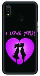 Amazon Brand - Solimo Designer Heart Design 3D Printed Hard Back Case Mobile Cover for Realme 3 / Realme 3i