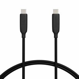 AmazonBasics USB3.1 C Male to C Male Cable, Gen1, 6FT, PVC, 1 Pack, Black