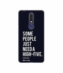 Amazon Brand - Solimo Designer High-Five 3D Printed Hard Back Case Mobile Cover for Nokia 3.1 Plus