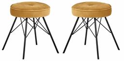 Rivet Stevie Mid-Century Modern Bar Stool, 30