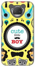 Amazon Brand - Solimo Designer Cute Little Boy Yellow Pattern 3D Printed Hard Back Case Mobile Cover for Motorola Moto G5S Plus