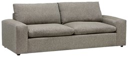 Amazon Brand – Stone & Beam Hoffman Down-Filled Performance Fabric Sofa Couch, 97