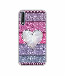 Amazon Brand - Solimo Designer Stone Heart UV Printed Soft Back Case Mobile Cover for Tecno Phantom 9