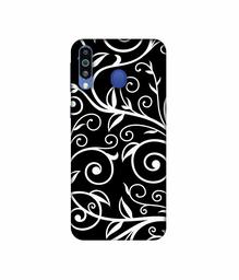 Amazon Brand - Solimo Designer Flower Patterns 3D Printed Hard Back Case Mobile Cover for Samsung Galaxy M21