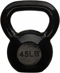 AmazonBasics Enamel Kettlebell, 45 lb