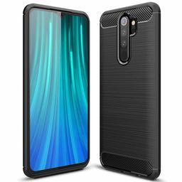 Amazon Brand - Solimo Protective Mobile Cover (Soft & Flexible Back Case) for Mi Redmi Note 8 Pro (Black)