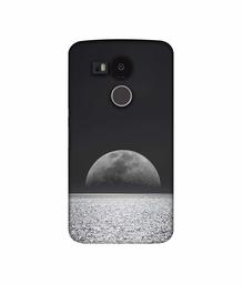 Amazon Brand - Solimo Designer Half Moon View 3D Printed Hard Back Case Mobile Cover for LG Nexus 5X