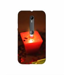 Amazon Brand - Solimo Designer Candle Light 3D Printed Hard Back Case Mobile Cover for Motorola Moto G 3rd Generation