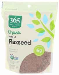 365 EVERYDAY VALUE Organic Brown Whole Flaxseed, 16 OZ